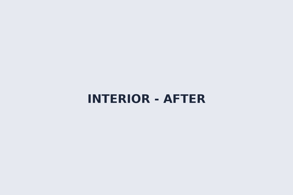 After - interior repaint